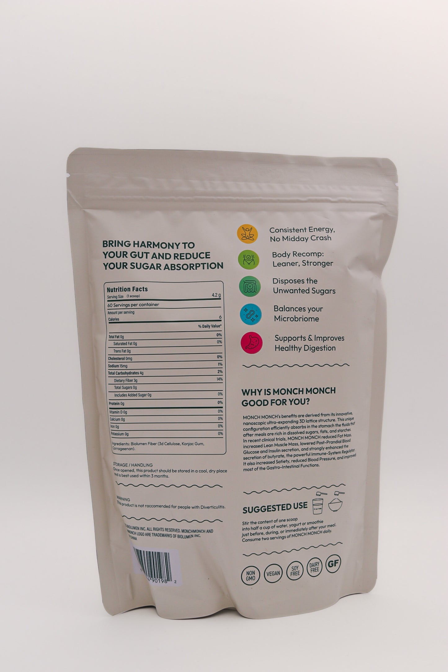 Monch Monch® Calorie Absorbing Fiber Mix