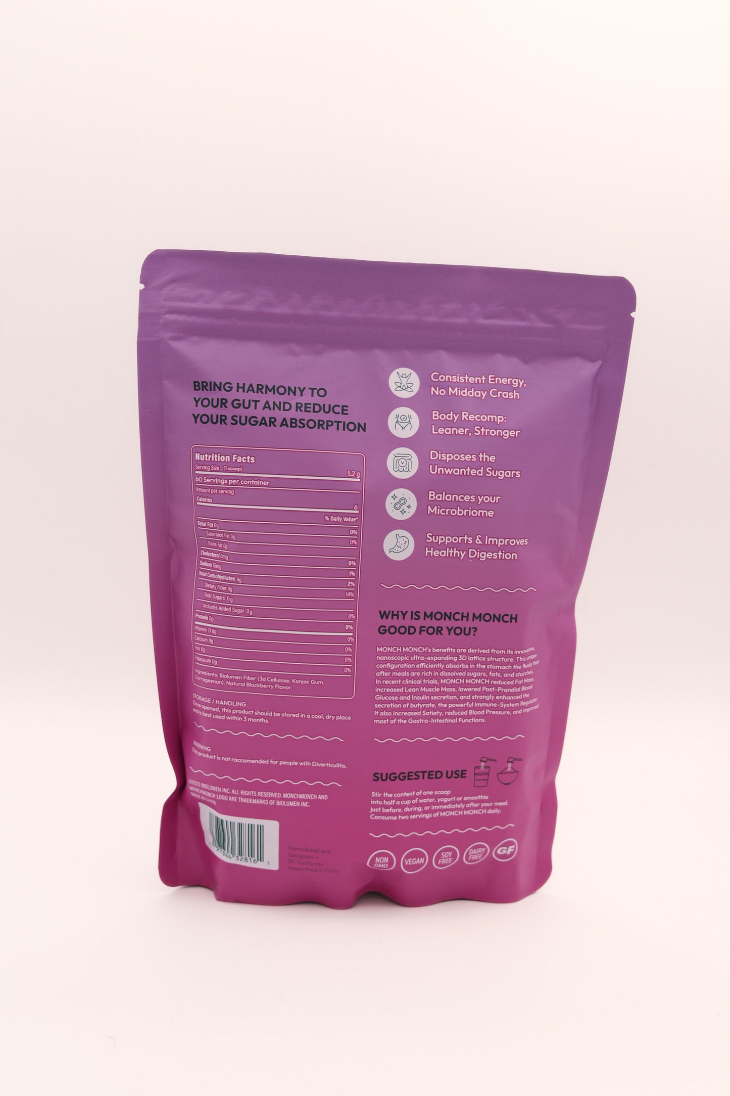 Monch Monch® Calorie Absorbing Fiber Mix